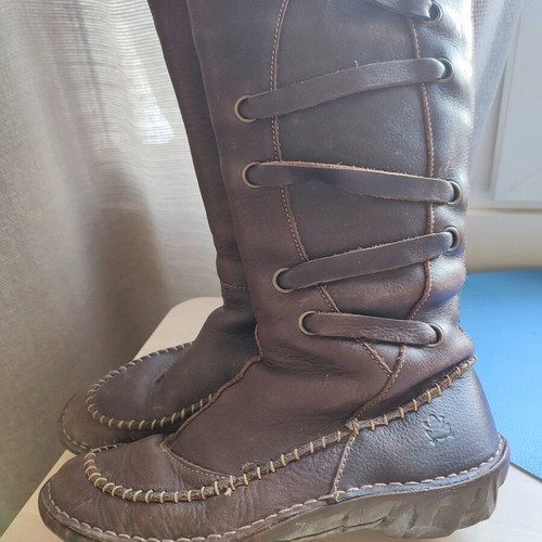 El Naturalista leather women's boots size 36 used, brown