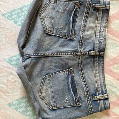 2K Jean shorts used, blue, sizes M and L
