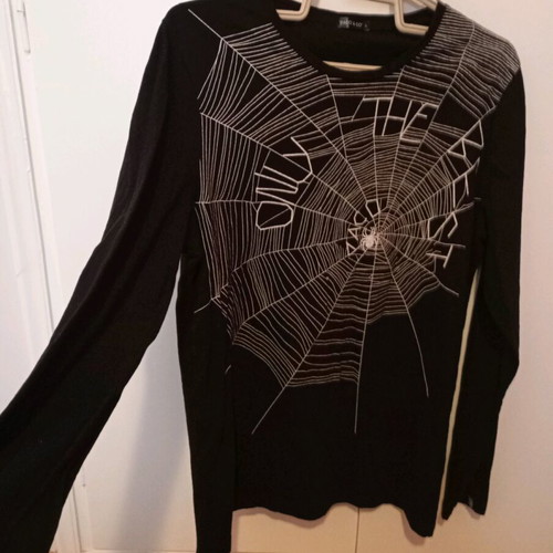 Paco & Co men's shirt size L like new black and white