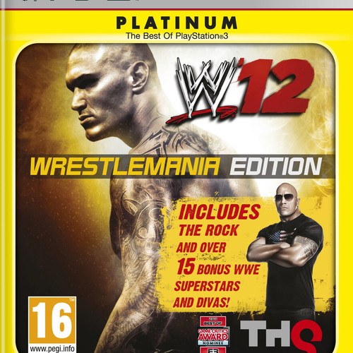 WWE 12 Wrestlemania Edition Platinum PS3 new