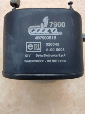 Cobra 7900 siren used