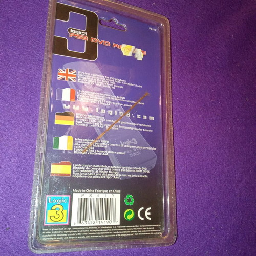 Logic 3 PS2 DVD Remote new
