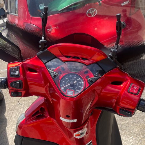 Honda SH 300i 2008 μεταχειρισμένο, κόκκινο σκούτερ 300 cc