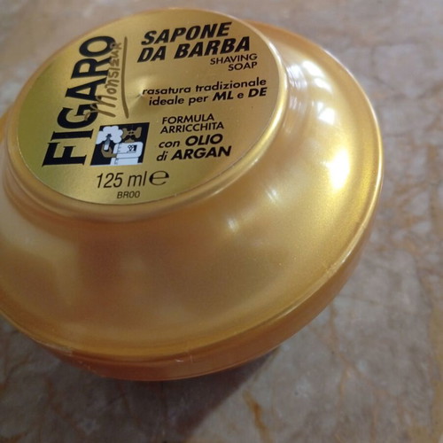 Figaro Monsieur Gold Edition shaving soap new, argan oil