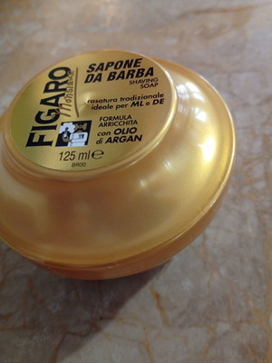 Figaro Monsieur Gold Edition σαπούνι ξυρίσματος καινούργιο, έλαιο αργκάν
