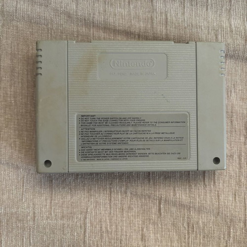 Dragon Bruce Lee Story SNES game used