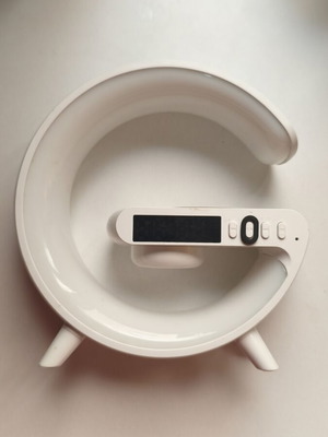 Clock alarm with wireless charging digital used
