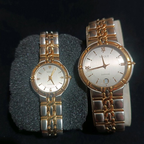 Vogue two-tone watches unisex new