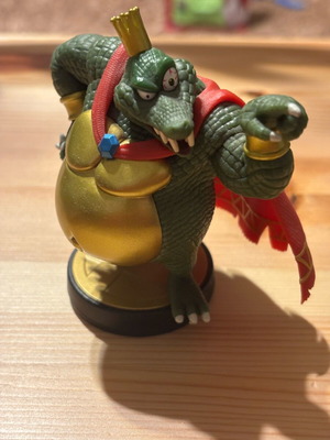 King K. Roole Nintendo Amiibo Super Smash Bros употребяван