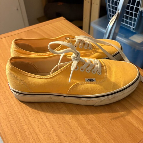 Vans shoes yellow size 39, almost new