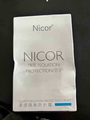 Nicor Clarity Isolation Protection Cream face primer new, sealed