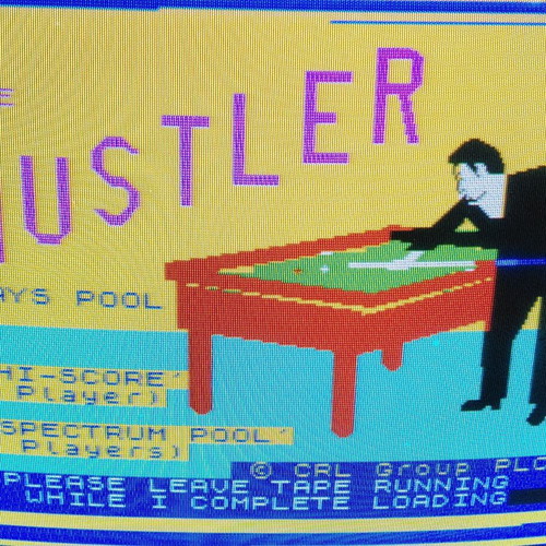 Double Dragon, Fist II & Pool games for ZX Spectrum used