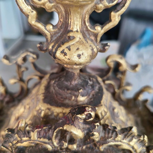 Antique clock like new tabletop analog