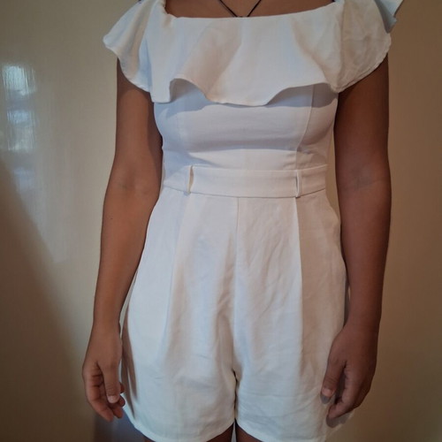 White romper, medium size