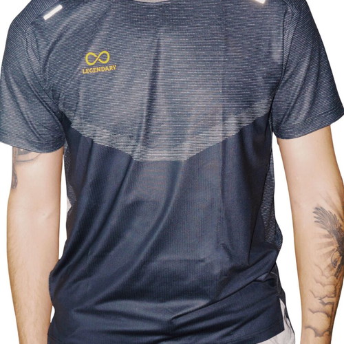 Legendary T-shirt black size L, new, polyester-spandex blend