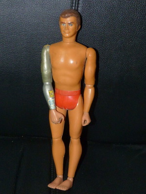 General Mills/Kenner Million Dollar Man 1975 doll used