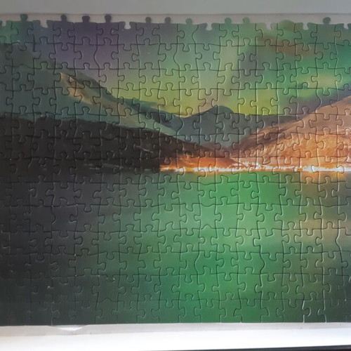 Educa Aurora Boreal Puzzle 1000 pieces used