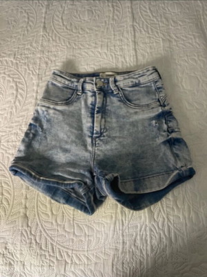 Denim shorts used, blue, size XXS from Tally Weijl
