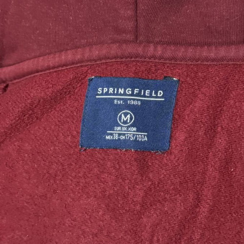 Tricolour cardigan Springfield used, slim line S-M