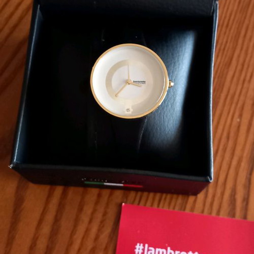 Lambretta women's watch new with black strap