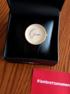 Lambretta women's watch new with black strap