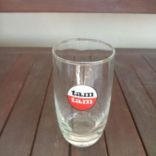 Tam Tam promotional glass like new, 1960s