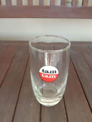 Tam Tam promotional glass like new, 1960s