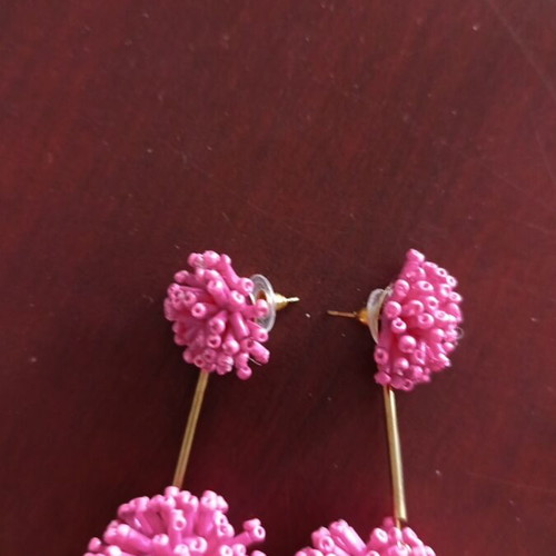Beaded dangle earrings new