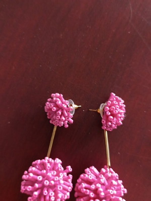 Beaded dangle earrings new