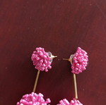 Beaded dangle earrings new