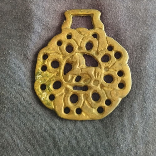 Old horseshoe for good luck used, vintage