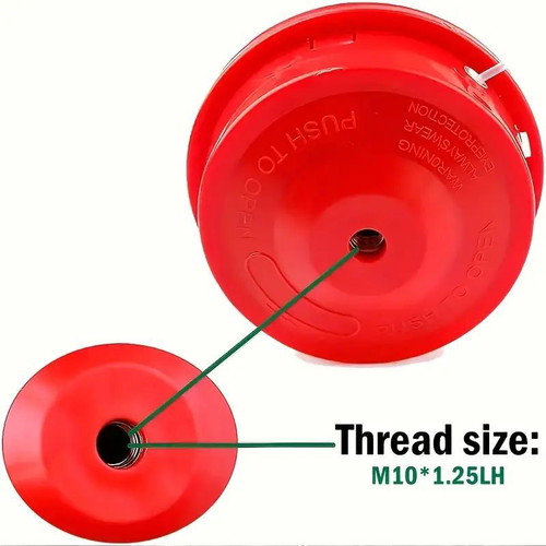 Automatic grass trimmer head new with 5-meter PVC cable