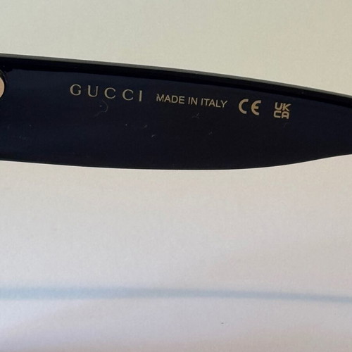 Gucci Cat Eye Sunglasses GG1167S-001 new, black and white