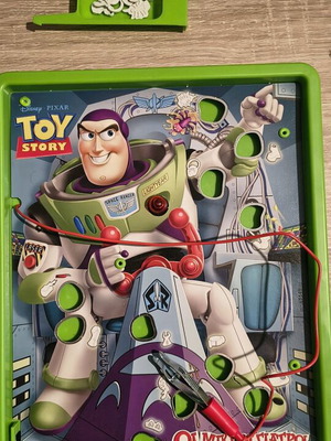 Buzz Lightyear The Operation Board Game like new