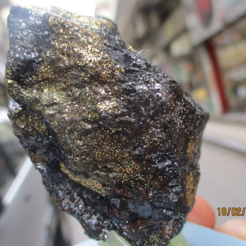 Pyrite, Galena, Sphalerite mineral new 3 in 1, size 7 cm