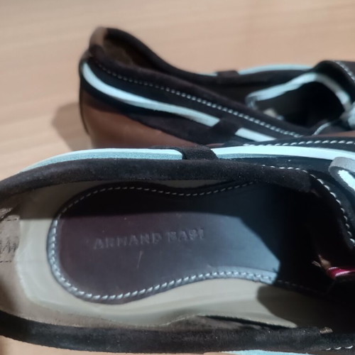 Armand Basi boat shoes new, size 45-46, brown leather