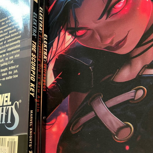 Elektra Marvel Knights Graphic Novels set of 3 like new