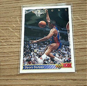 Κάρτα Dennis Rodman Detroit Pistons Upper Deck 1992