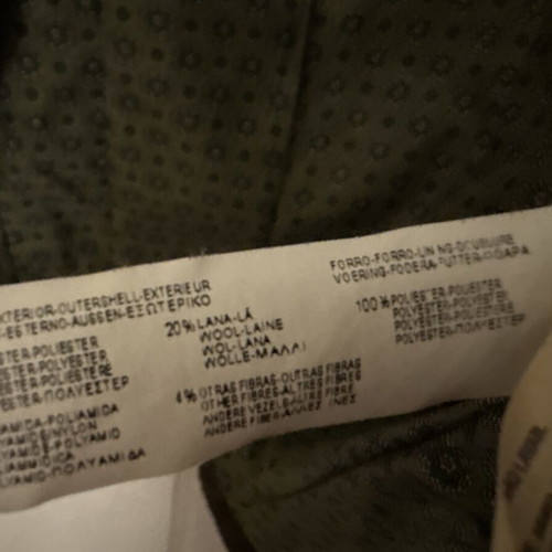 Bershka Wool Jacket like new, brown with green lining