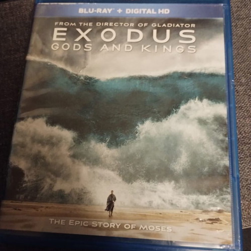 Exodus Gods And Kings Blu-ray restored with English and Spanish subtitles