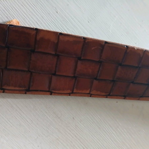 Guess leather belt 85 cm like new, brown