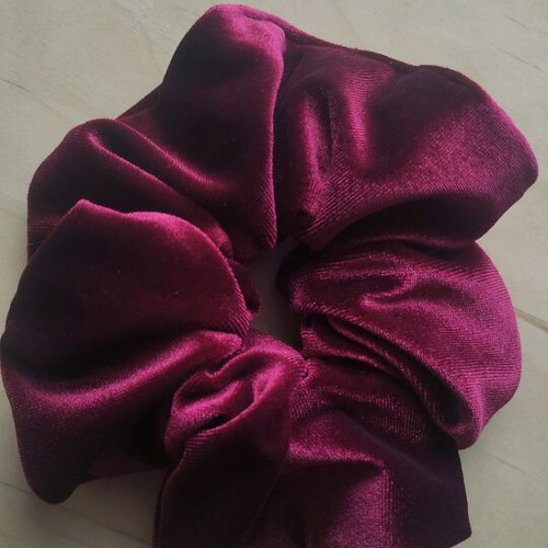 Scrunchies handmade velvet XL new