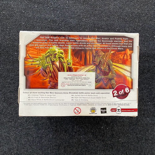 Star Wars Legacy Collection Kit Fisto and Geonosian Warrior figures