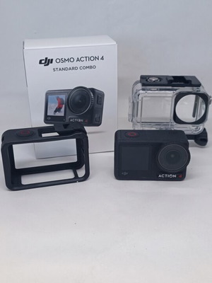 Dji Osmo Action 4 κάμερα καινούργια, αδιάβροχη με αξεσουάρ