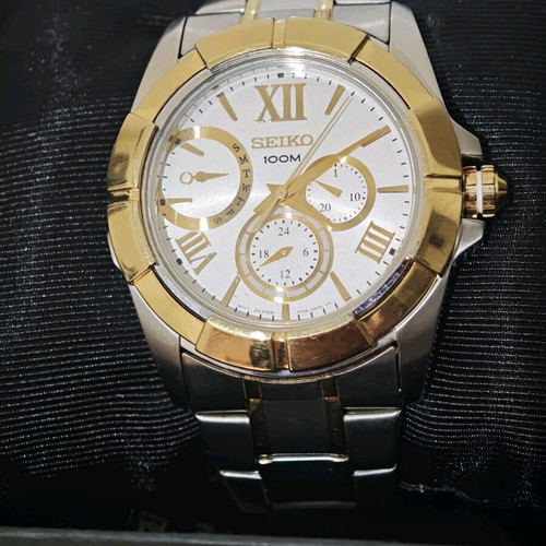 Ρολόι Seiko Lord two tone stainless καινούργιο