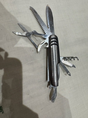 Swiss Army Knife Type Multi-Tool 11 in 1 Inox Like New