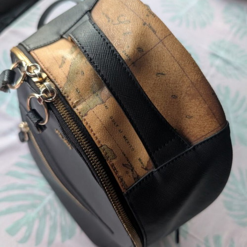 Backpack Alviero Martini 1a Classe large size like new, black