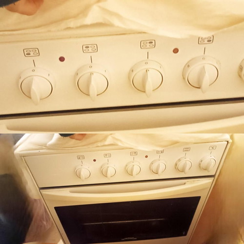 Siltal electric enamel stove with oven
