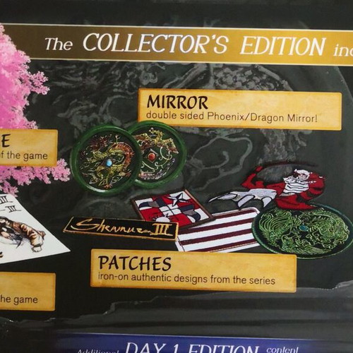 Shenmue 3 Collector's Edition used for PS4