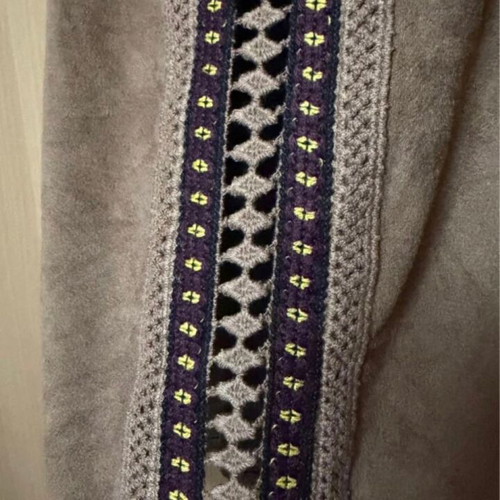 Brown boho top Iso size M like new